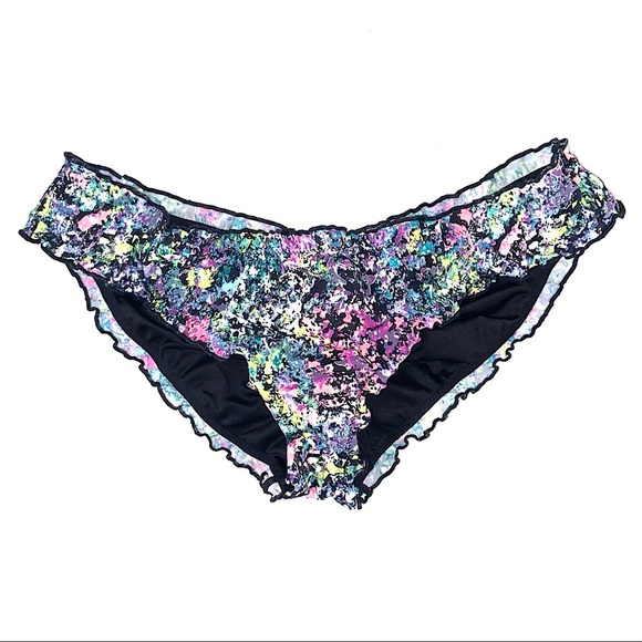 💦Victoria’s Secret Ruffle Cheeky Swim Bottom S - Picture 1 of 3
